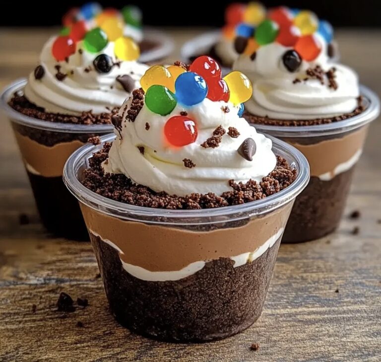 Chocolate Dirt Pie Cups Recipe