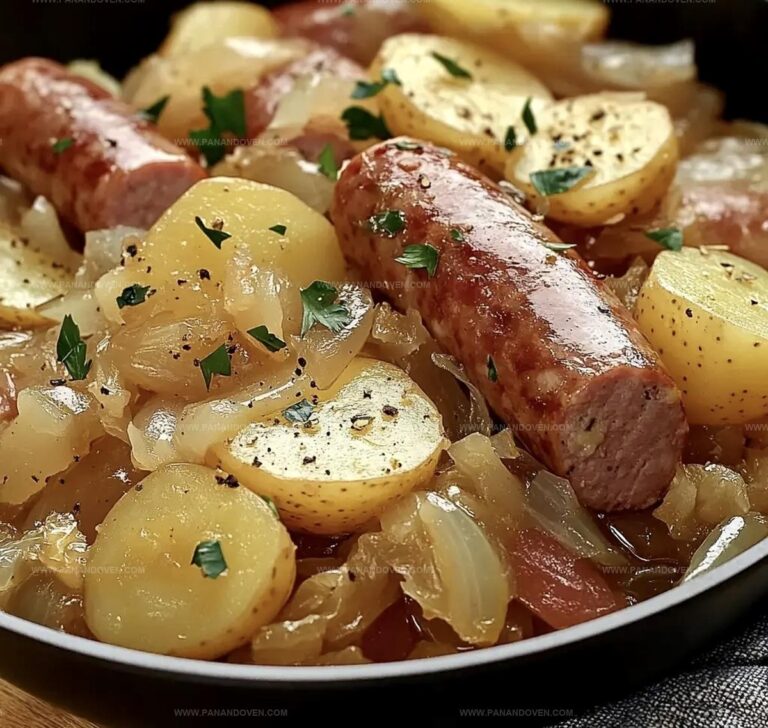 Polish Sausage, Sauerkraut, and Potatoes Recipe