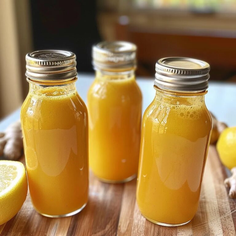 Spicy Ginger Wellness Shots Recipe