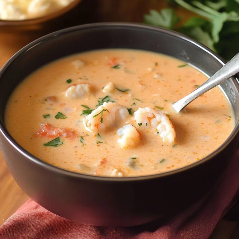 Crab and Shrimp Seafood Bisque Recipe