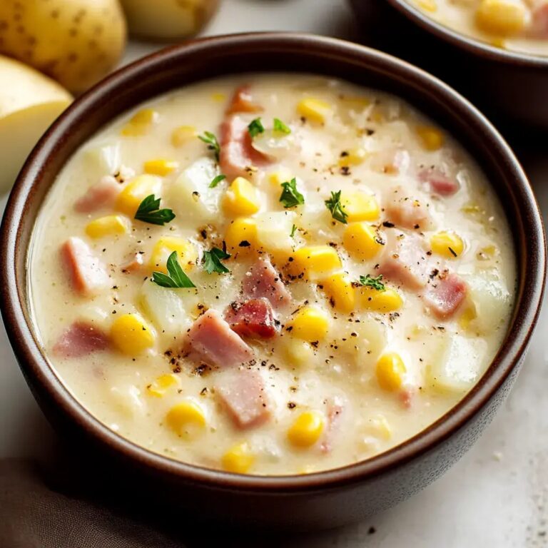 Ham and Corn Chowder Recipe