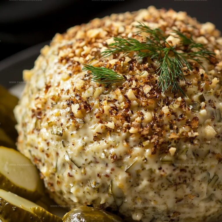 Flavorful Dill Pickle Cheese Ball Recipe