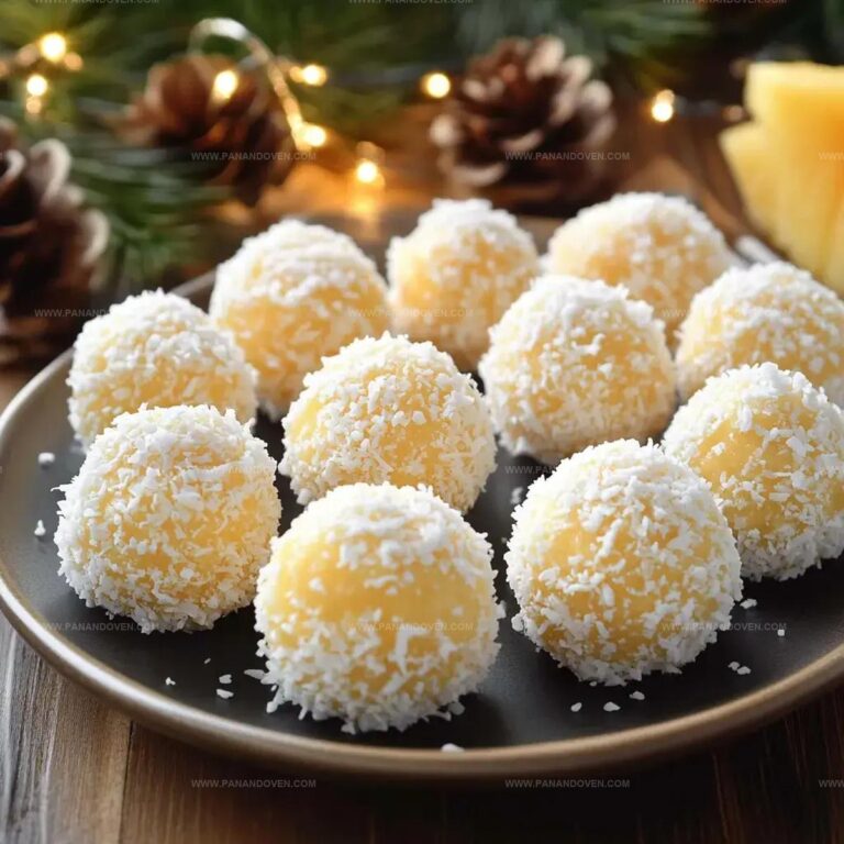 Pineapple Christmas Balls Recipe