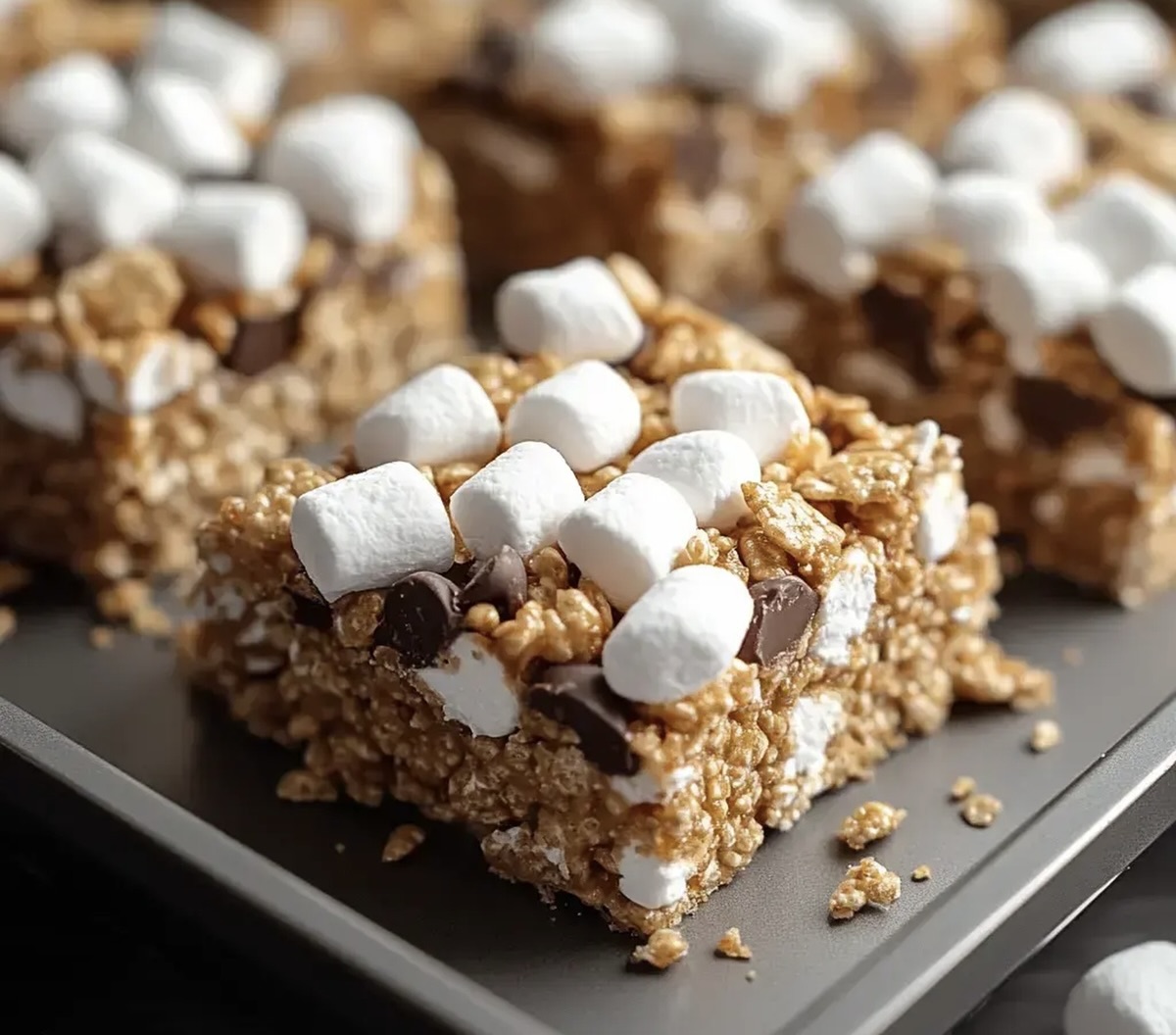 Smores Rice Krispies Treats Recipe