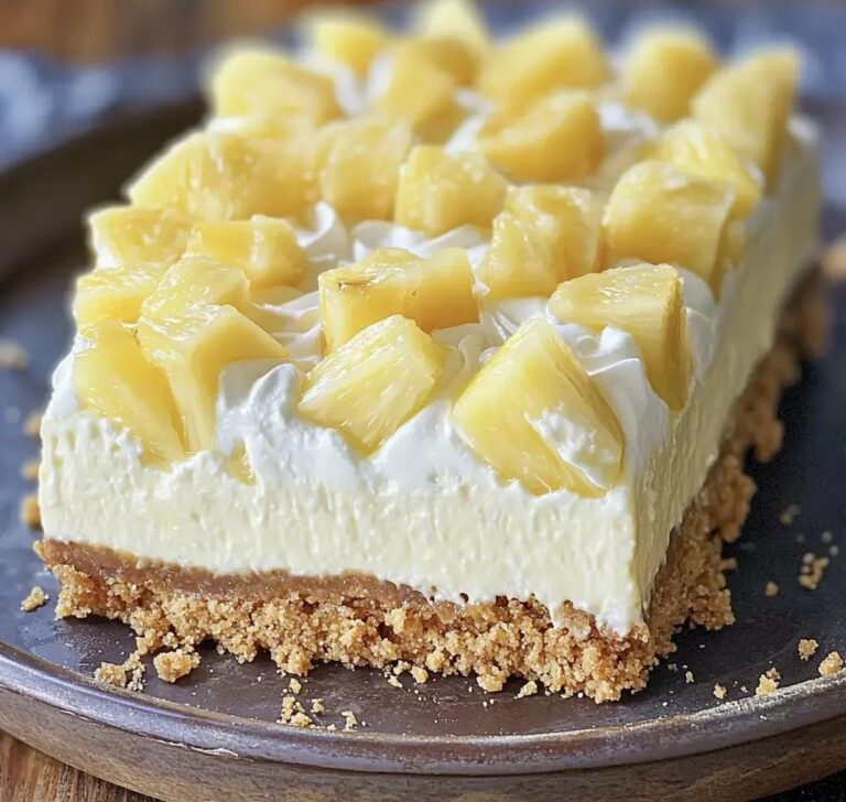 Pineapple Heaven Cheesecake Recipe