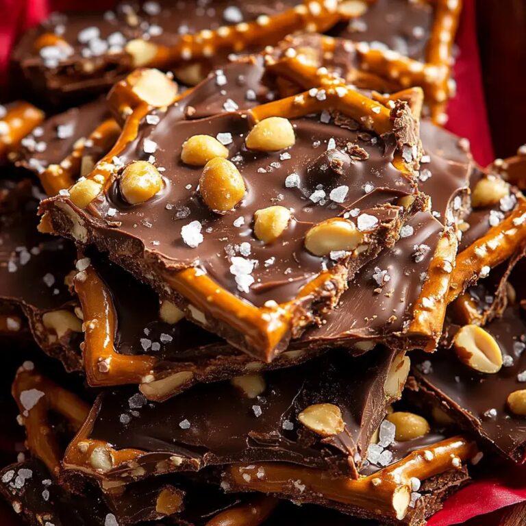 Chocolate Pretzel Toffee Recipe