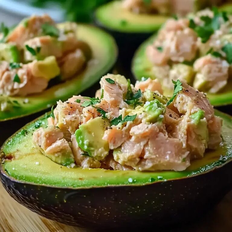Tuna Avocado Boats Recipe