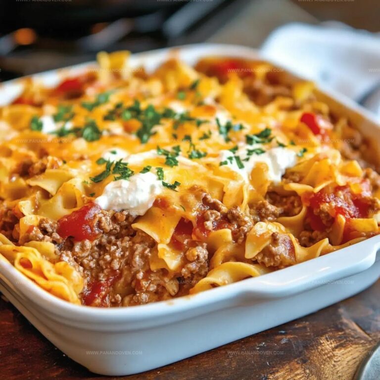 Beef Lombardi Casserole Recipe