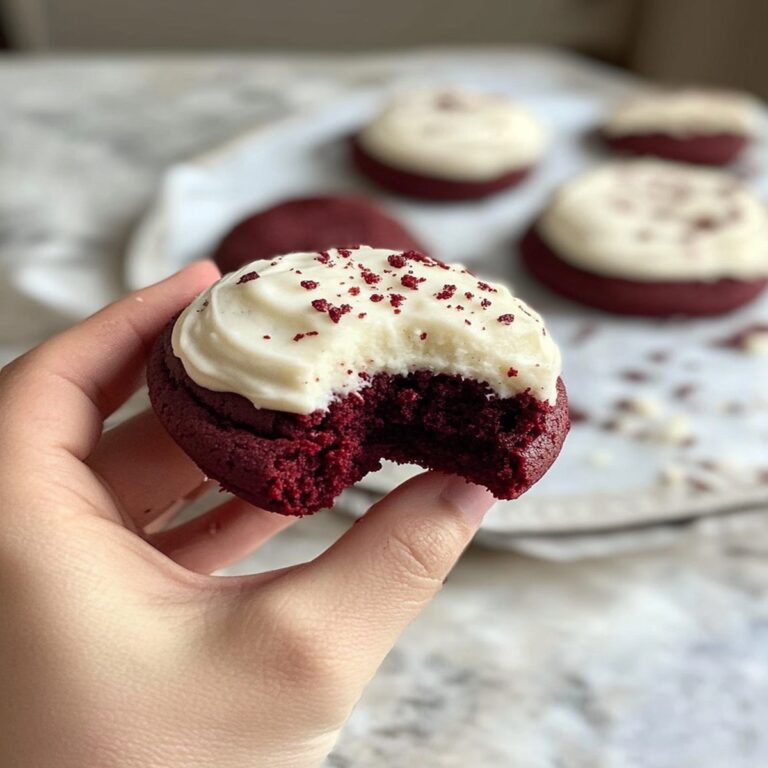 Red Velvet Cookies with Cream Cheese Frosting Recipe
