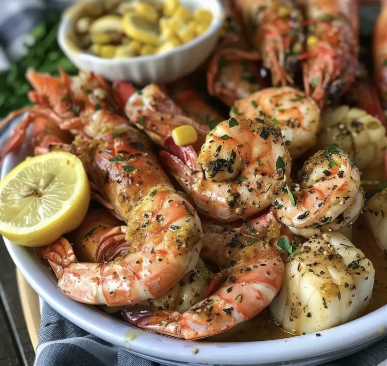 Garlicky Seafood Boil Sauce with Butter Recipe