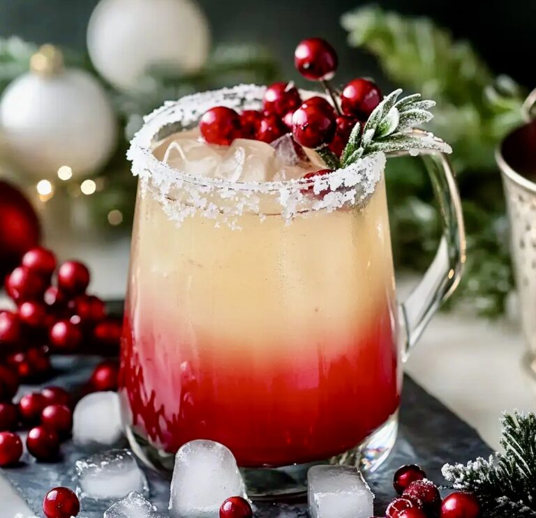 Christmas Mistletoe Margarita Recipe