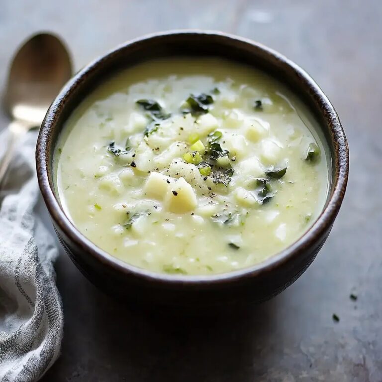 Irish Potato & Greens Soup Recipe