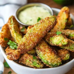 Air Fryer Avocado Fries Recipe