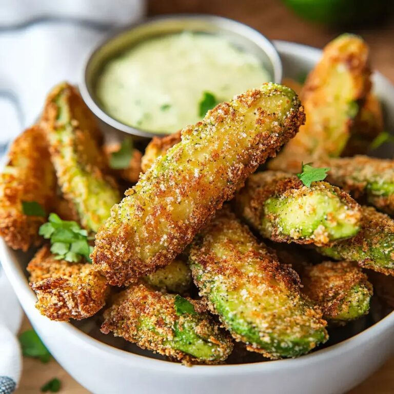 Air Fryer Avocado Fries Recipe