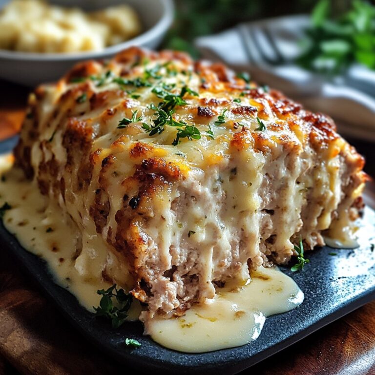 Chicken Cordon Bleu Meatloaf Recipe