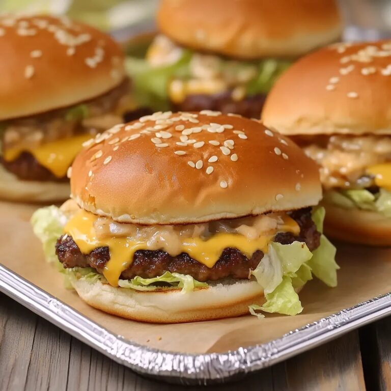 Ultimate Homemade Big Mac Sliders Recipe