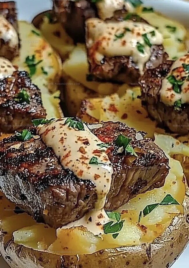Loaded Baked Potato with Beef Is Pure Comfort