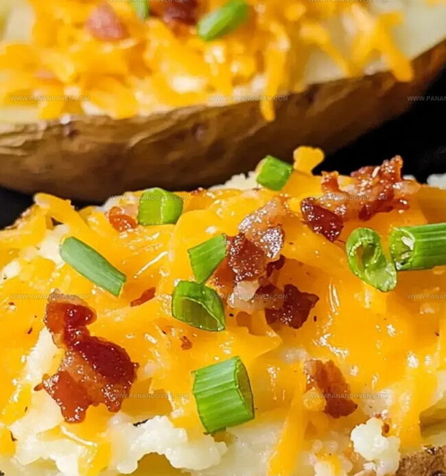 Steps for Twice Baked Potatoes