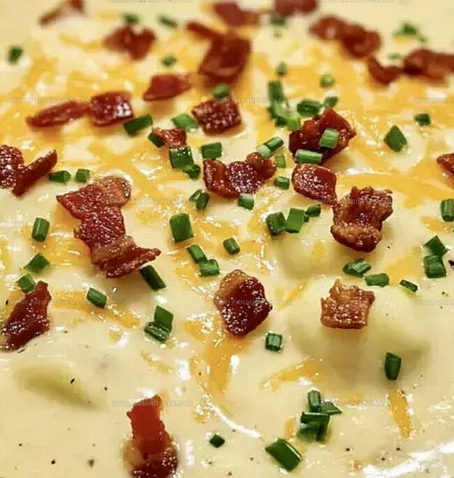 How to Make Baked Potato Soup