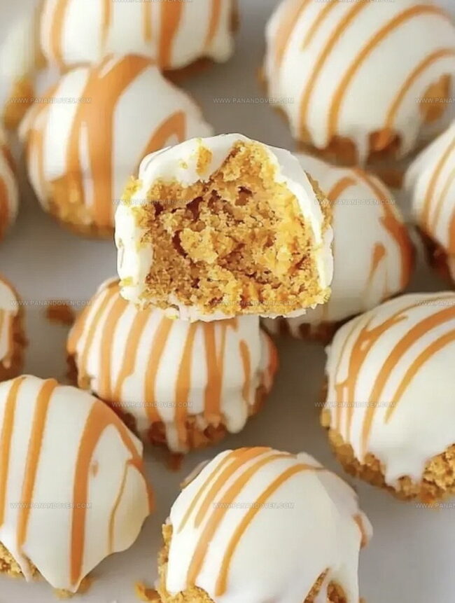 Pumpkin Cheesecake Balls for Quick Fall Treats