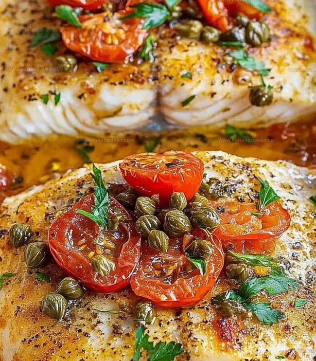 Baked Fish with Tomato Options