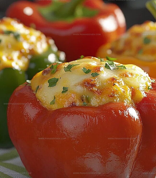 Stuffed Bell Peppers With a Twist