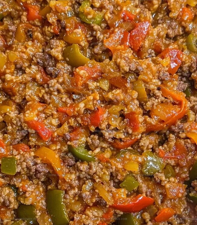 Unstuffed Pepper Skillet Flavor Spins