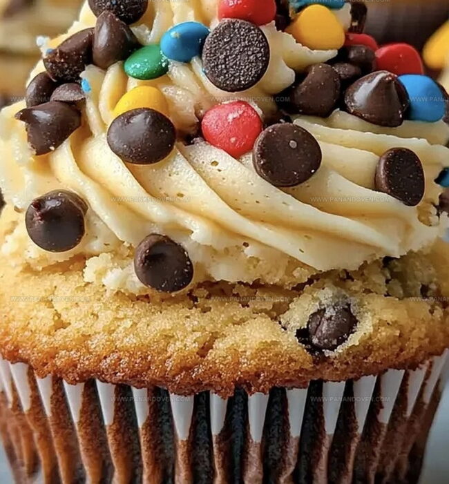 How to Make Monster Cookie Dough Cupcakes Easily