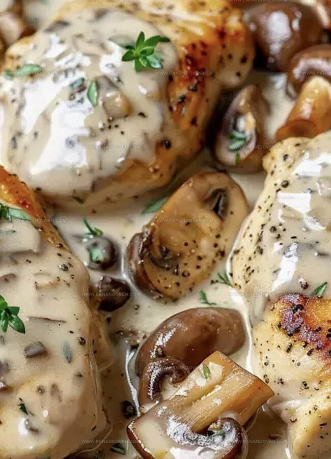 Creamy Chicken and Mushrooms: Comfort In Every Spoonful