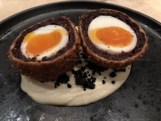 Black Pudding Scotch Egg